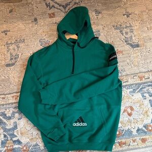 Adidas Green Pullover Hoodie